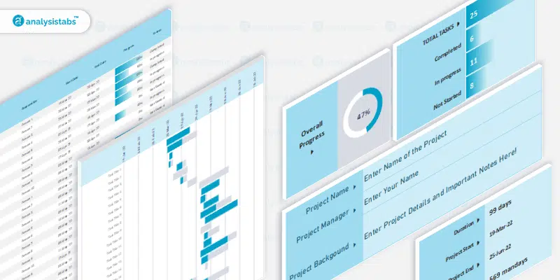 project plan calendar template excel