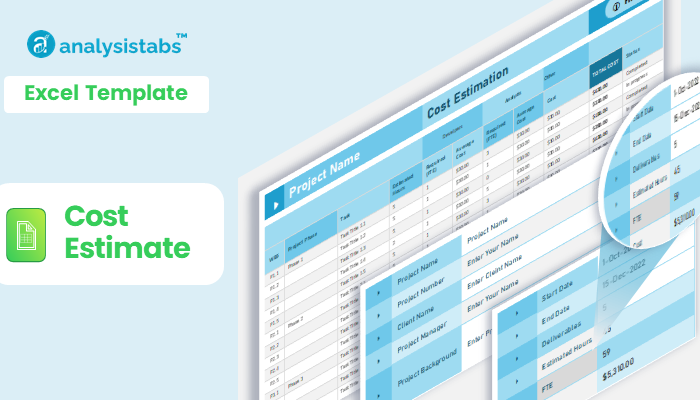 Cost Estimate Template Excel