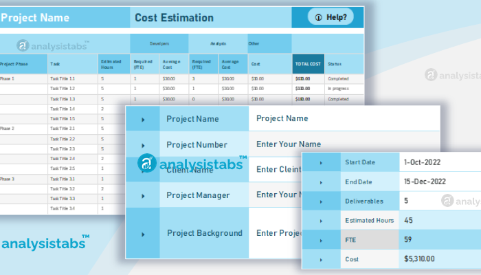 Project Costing Template