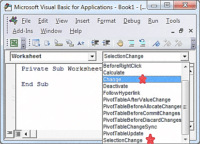 Aviod Change and Selection Events