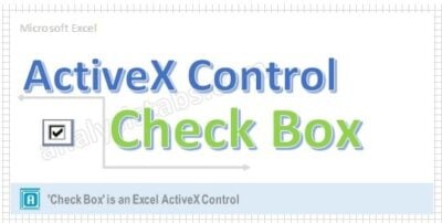 ActiveX CheckBox Control VBA - Explained with Examples