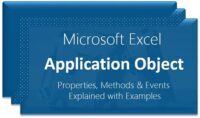 VBA Application Excel Object Examples
