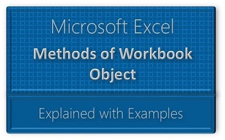 xcel VBA Workbook Object1