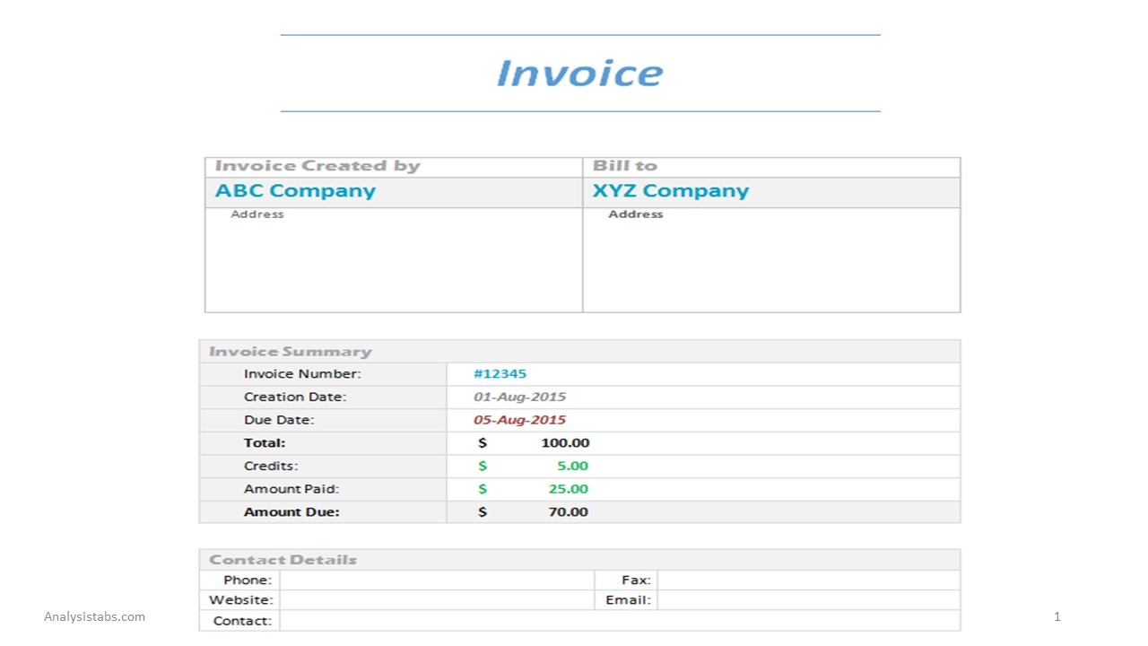 Invoice