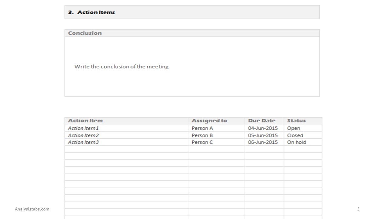 Minutes of Meeting sl1