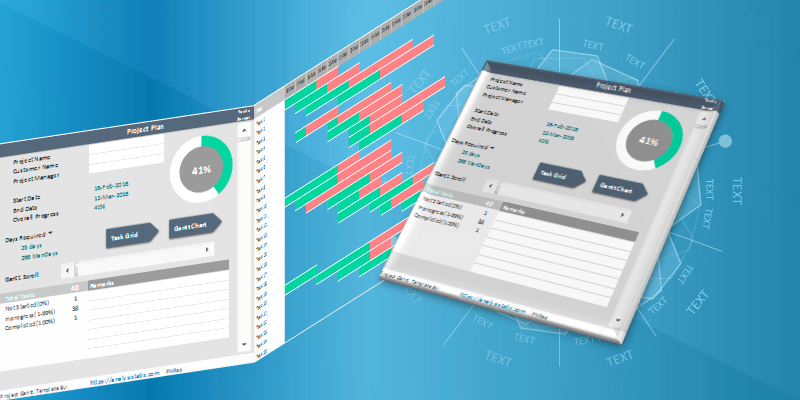 Project Summary in Project Plan Template Excel 2013