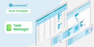 Excel Template for Task Management - Analysistabs