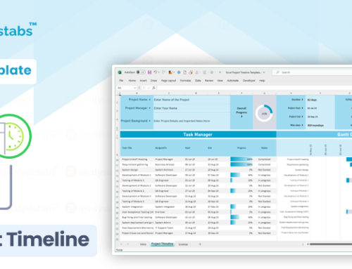 Project Timeline Template Excel