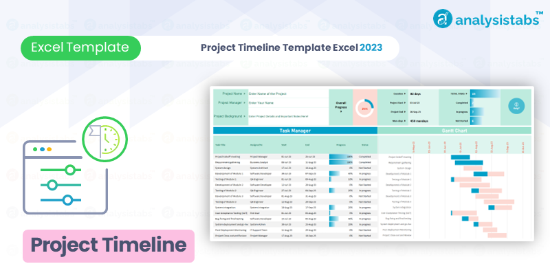 excel timelines template