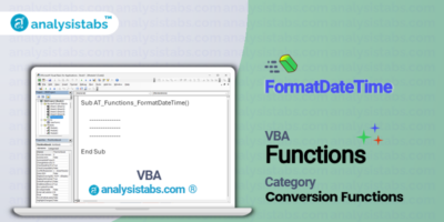VBA FormatDateTime Function - Explained with Examples