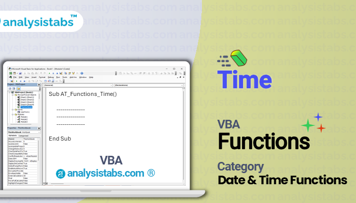 VBA Time Function