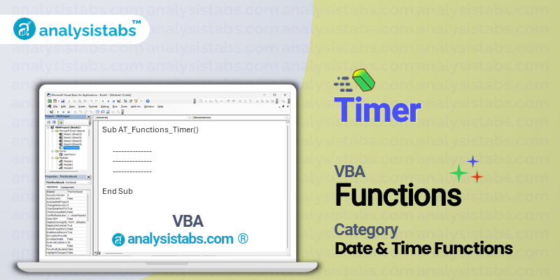 Solved 6. The VBA Timer function returns the number of