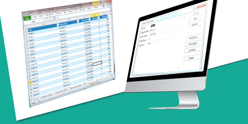 Free Project Planner Template Excel 2016